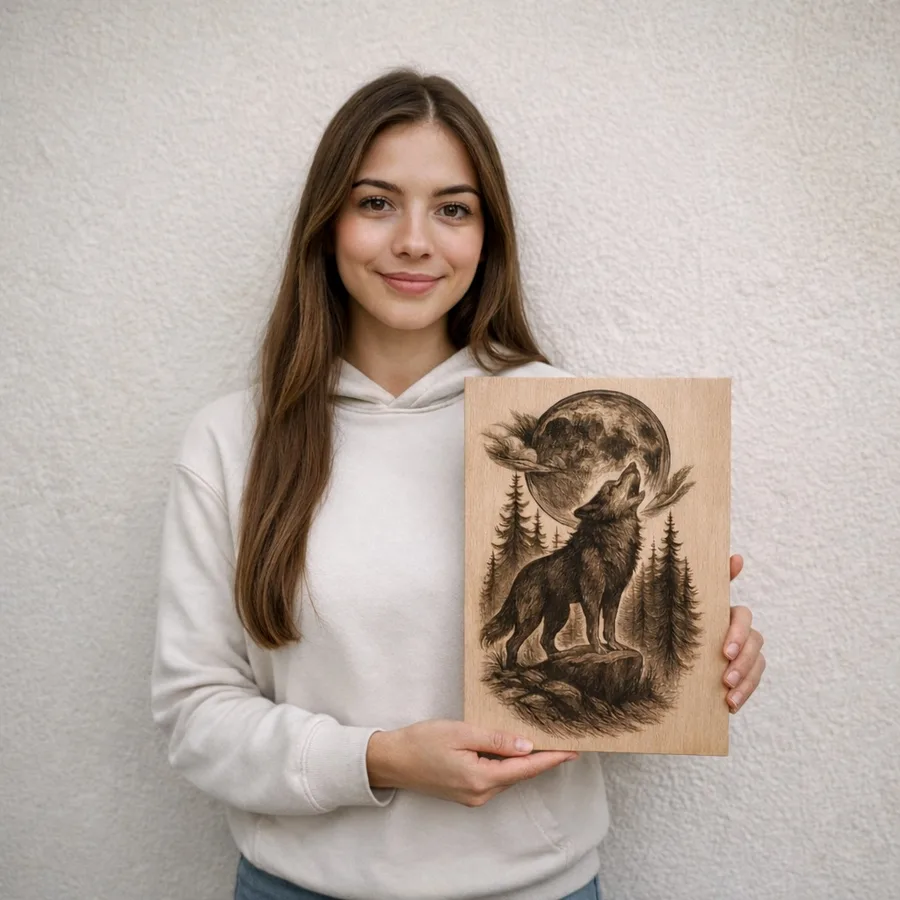 Zuzka — Pyrography Artist